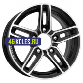 K&K 6,5x16/5x139,7 ET40 D98 Дон (КС588) Алмаз черный