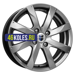 K&K 6x15/4x100 ET37 D60,1 Джемини-оригинал (КС617) Дарк платинум