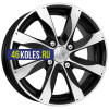 K&K 6x15/4x108 ET50 D63,35 Джемини (КС617) Алмаз черный КС617