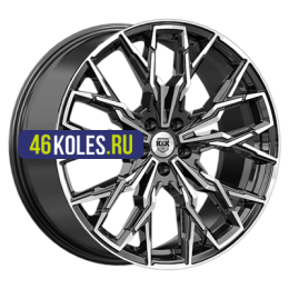 K&K 9x20/5x114,3 ET35 D67,1 Элерон (КС1168) Алмаз черный