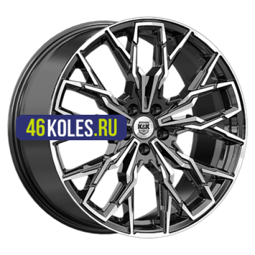 K&K 9x20/5x114,3 ET35 D67,1 Элерон (КС1168) Алмаз черный