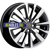 K&K 6,5x16/4x100 ET37 D60,1 Эрман (КС997) Алмаз черный