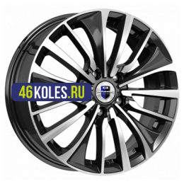 K&K 6,5x17/5x108 ET45 D67,1 Flanker (КС751) Алмаз черный