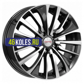 K&K 6,5x17/4x100 ET41 D60,1 Flanker-оригинал (КС905) Алмаз черный