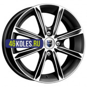 K&K 5x13/4x98 ET35 D58,5 Флэш (КС710) Алмаз черный