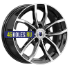 K&K 6,5x15/5x114,3 ET42 D67,1 Фрост (КС1048) Алмаз черный