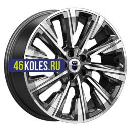 K&K 7,5x19/5x114,3 ET38 D67,1 Галего (КС1039) Алмаз черный