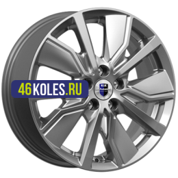 K&K 6,5x16/5x100 ET38 D57,1 Гамбит (КС961) Дарк платинум