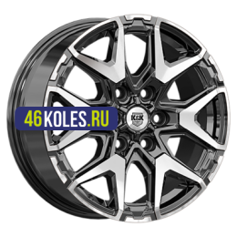 K&K 7,5x18/6x114,3 ET46 D67,1 Гангут (КС1176) Алмаз черный