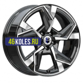 K&K 7,5x18/5x114,3 ET38 D67,1 Кайан (КС1012) Алмаз черный