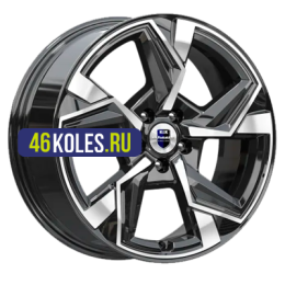 K&K 7,5x18/5x114,3 ET45 D67,1 Кайан (КС1012) Алмаз черный