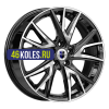 K&K 6,5x18/5x114,3 ET37 D66,6 Кайлас (КС1054) Алмаз черный