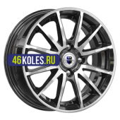 K&K 5,5x14/4x100 ET38 D67,1 Квант (КС960) Алмаз черный