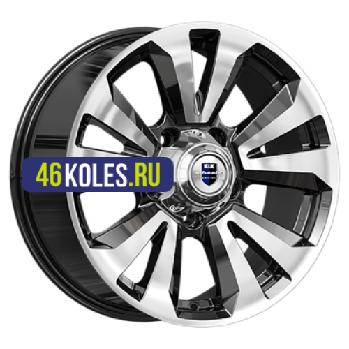 K&K 8x18/5x139,7 ET30 D108,5 Ла-Пас (КС897) Алмаз черный