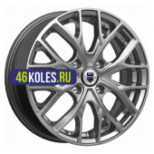 K&K 6x16/4x114,3 ET40 D67,1 Лилиом (КС891) Дарк платинум
