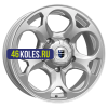 K&K 7x16/5x139,7 ET35 D108,5 Линкс (КС1057) Сильвер