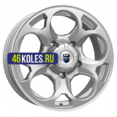 K&K 7x16/5x139,7 ET35 D108,5 Линкс (КС1057) Сильвер