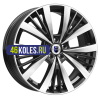 K&K 7,5x19/5x112 ET45 D66,6 Марвел (КС881) Алмаз черный