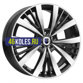 K&K 7,5x19/5x114,3 ET35 D67,1 Марвел (КС881) Алмаз черный SK