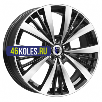 K&K 7,5x19/5x114,3 ET35 D67,1 Марвел (КС881) Алмаз черный SK