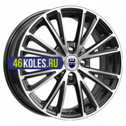 K&K 6x16/4x98 ET35 D58,5 Меандр (КС879) Алмаз черный SK