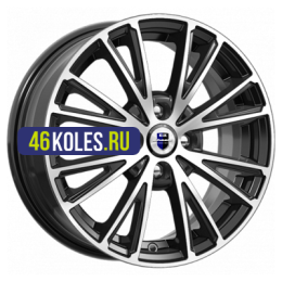 K&K 6x15/4x98 ET35 D58,5 Меандр (КС888) Алмаз черный SK