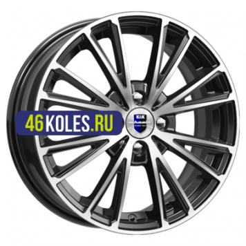 K&K 6x16/4x100 ET50 D60,1 Меандр-оригинал (КС879) Алмаз черный SK