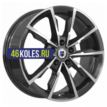 K&K 7,5x17/5x120 ET45 D72,6 Меренге (КС902) Алмаз черный