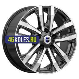 K&K 8x18/5x130 ET43 D84,1 Мичиган (КС1107) Алмаз черный