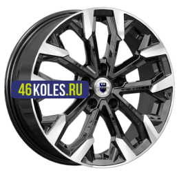 K&K 6,5x17/5x114,3 ET50 D67,1 Морейн (КС1046) Алмаз черный