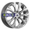K&K 6,5x17/5x108 ET43 D65,1 Морейн (КС1046) Дарк платинум