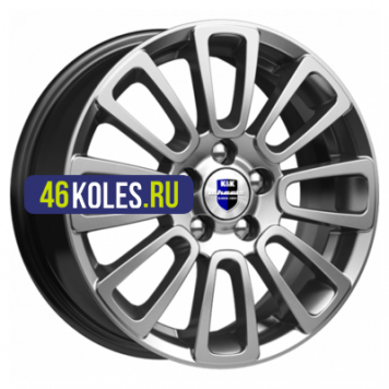 K&K 6x15/4x98 ET35 D58,5 Неман-оригинал (КС717) Дарк платинум