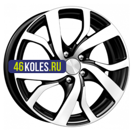 K&K 6x15/5x112 ET47 D57,1 Палермо-оригинал (КС668) Алмаз черный