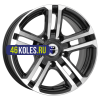 K&K 7x16/5x139,7 ET30 D98 Палладика (КС591М) Алмаз черный