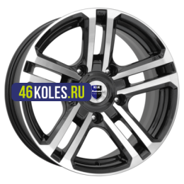 K&K 7x16/5x139,7 ET30 D98 Палладика (КС591М) Алмаз черный