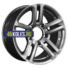 K&K 7x16/5x139,7 ET30 D98 Палладика (КС591М) Дарк платинум