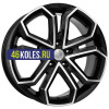 K&K 8,5x19/5x114,3 ET45 D64,1 Пандора (КС466) Алмаз черный
