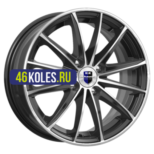 K&K 6x15/4x100 ET50 D60,1 Пойнт Бланк-оригинал (KC884) Алмаз черный SK