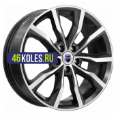 K&K 7,5x18/5x114,3 ET37 D66,6 Портер (КС906) Алмаз черный