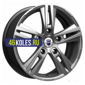 K&K 6,5x17/5x114,3 ET46 D67,1 Прайм (КС721) Дарк платинум