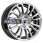 K&K 6,5x16/4x100 ET45 D67,1 Рим (КС639) Дарк платинум