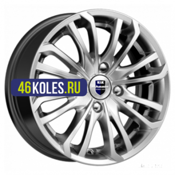K&K 6,5x16/4x100 ET45 D67,1 Рим (КС639) Дарк платинум