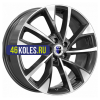 K&K 7x17/5x114,3 ET38 D67,1 Роквуд (КС900) Алмаз черный