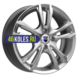 K&K 6x16/5x114,3 ET43 D67,1 Samara-оригинал (КС866) Сильвер SK
