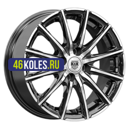 K&K 6x15/4x100 ET50 D60,1 Сандал (КС1199) Алмаз черный