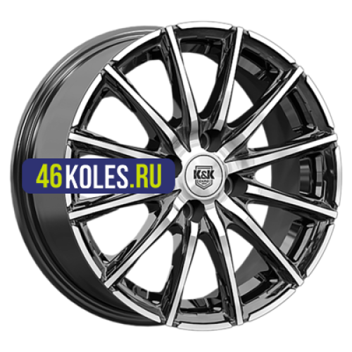 K&K 6x15/4x114,3 ET44 D56,6 Сандал (КС1199) Алмаз черный