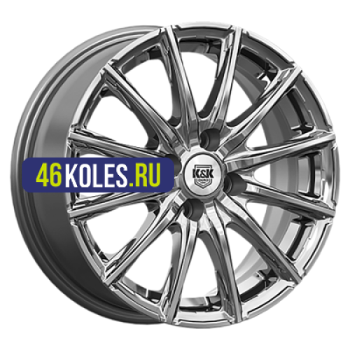 K&K 6x15/4x100 ET50 D60,1 Сандал (КС1199) Дарк платинум