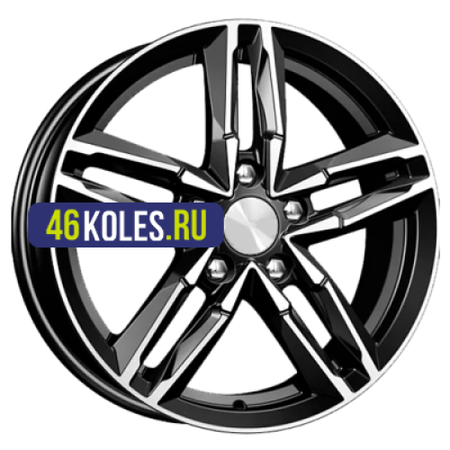 K&K 6x16/5x114,3 ET50 D67,1 Sayan (КС731M) Алмаз черный