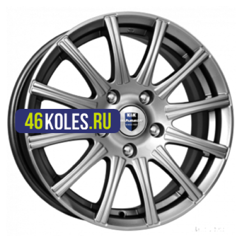 K&K 5x13/4x98 ET38 D58,5 Сиеста (КС477) Дарк платинум