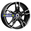 K&K 7x17/5x114,3 ET48,5 D67,1 Солар-оригинал (КС875) Алмаз черный SK